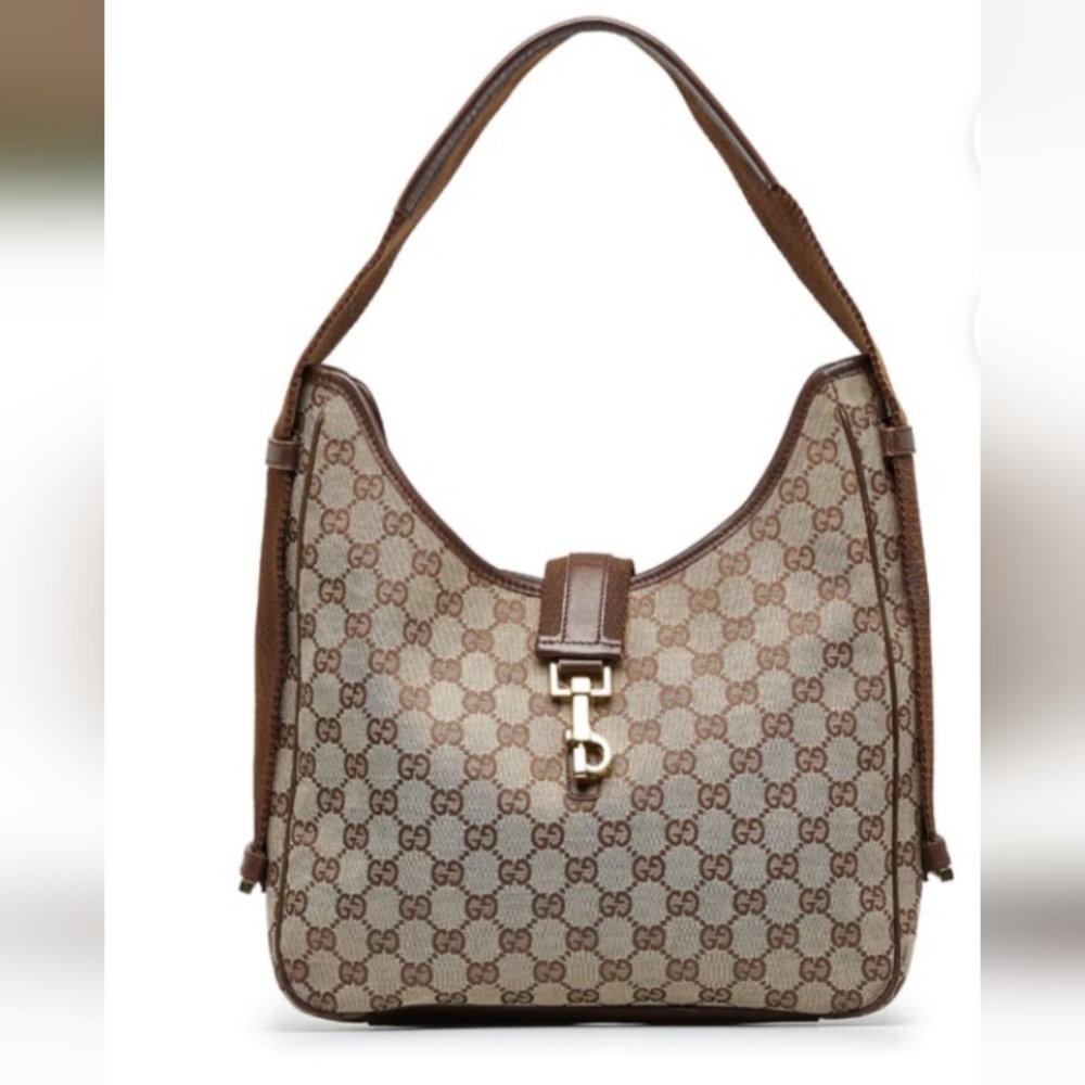 Gucci Jackie O Brown Hobo Bag. [EUC Pre-owned)
